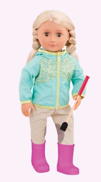 OG DELUXE DOLL W/ BOOK TAMERA 18INCH BLONDE