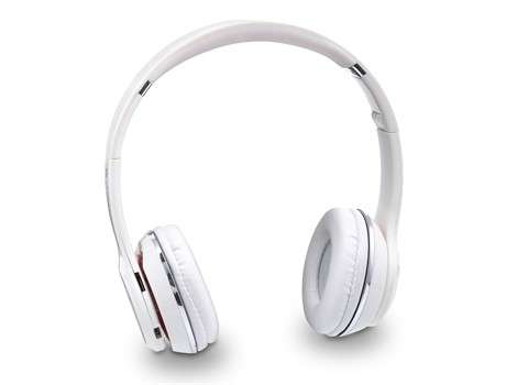 Swiss Cougar Phantom Bluetooth Headphones - Solid White
