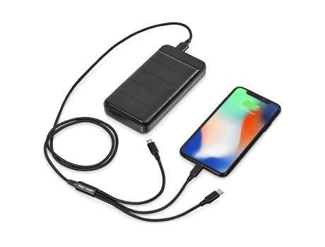 Swiss Cougar Helsinki 20000mAh Power Bank Set - Black