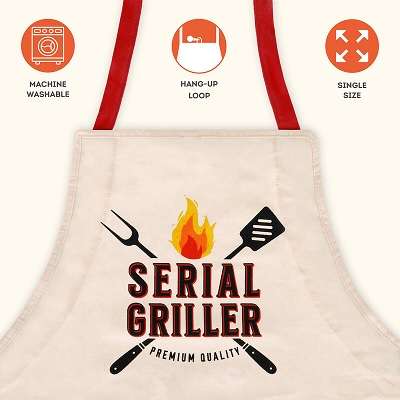 SUPER CHEF APRON SERIAL GRILLER