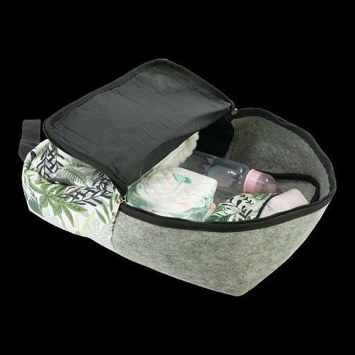Totes Babe Jungle Diaper Backpack Green