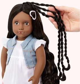 OG HAIRPLAY DOLL PATTI 18INCH FROM HAIR TO THERE BLACK