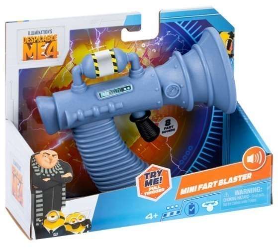 DESPICABLE ME 4 MINI FART BLASTER WITH SOUNDS