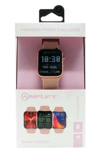 Amplify Challenge series square smartwatch - gold