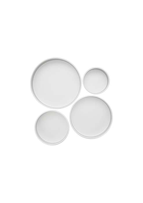 Wilton Aluminum Round Cake Pan Tier Set ? 15, 20, 25 & 30 cm