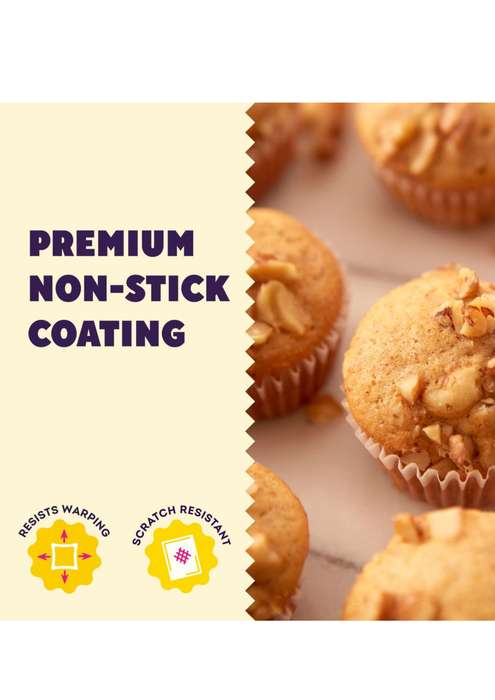 Wilton Perfect Results Premium Non-Stick Mini Muffin & Cupcake Pan ? 24-Cavity
