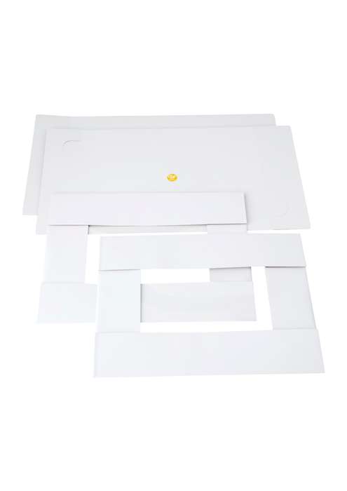 Wilton White Cake Boxes with Windows ? 2-Pack (48.3 x 35.6 cm)