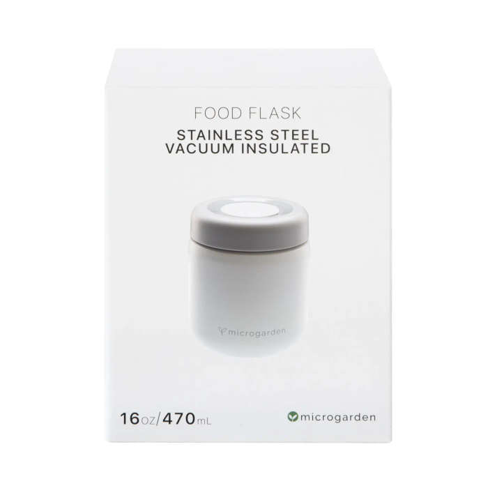 Stainless Steel Vacuum Insulated Food Flask 470 ml - Cloud