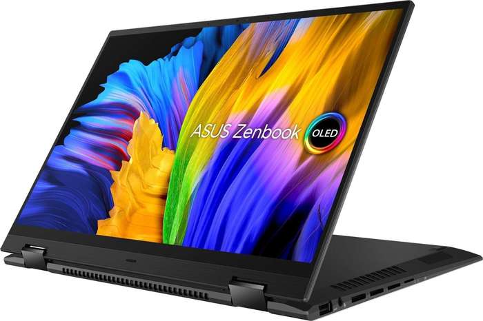 Refurbished - Asus Zenbook 14 Flip AMD Ryzen 7 14` OLED Touch 16GB 1TB SSD Win 11 Home Notebook