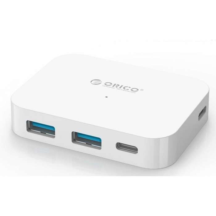 ORICO HUB: USB-C - 4P WHITE MULTI-PORT HUBS
