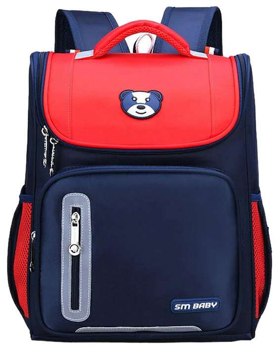 Cs Baby Red & Black Backpack Notebook Bags