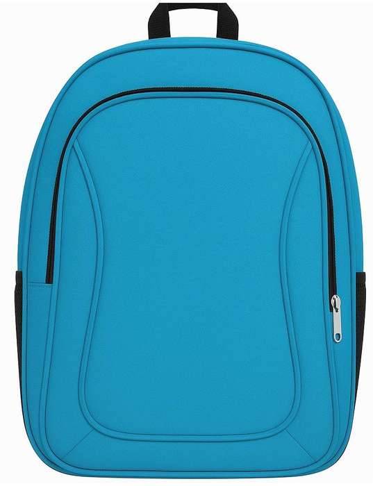 French Blue Backpack Notebook Bags