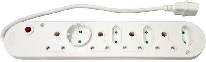 8 Way Multi-Plug + Iec Multiplugs