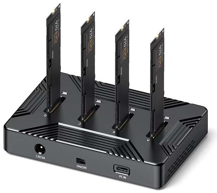 Four Bay Ssd Dock Solid State Drive