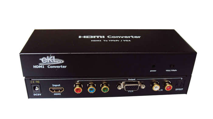 Hdmi To Vga + Yrg Converter Converter Boxes
