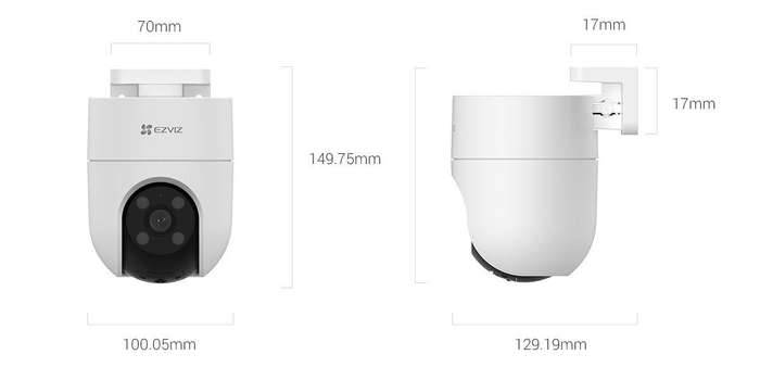 Ezviz H8C 3Mp Pt Wifi Camera Cctv