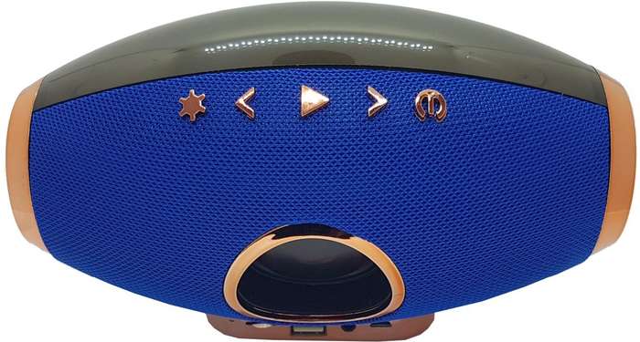 F1  Blue Bluetooth/Usb/Fm/M-Sd Speakers