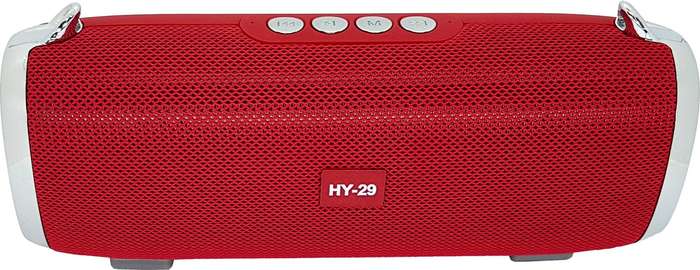 Hy29 Red Bluetooth/Usb/Fm/M-Sd Speakers
