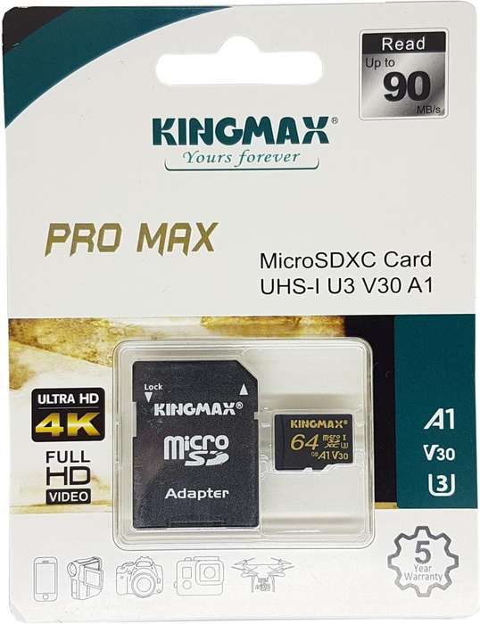 Kingmax Promax Sdxc 64Gb Memory