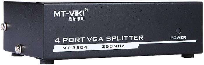 Mt-Viki 4 Way Vga Spltter 350Mhz Mt-Viki