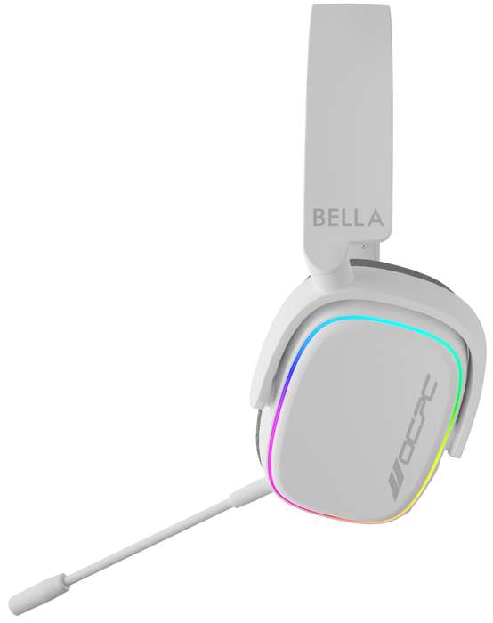 Ocpc-Gaming Ocpc Bella Gaming Headset 7.1 White Headsets