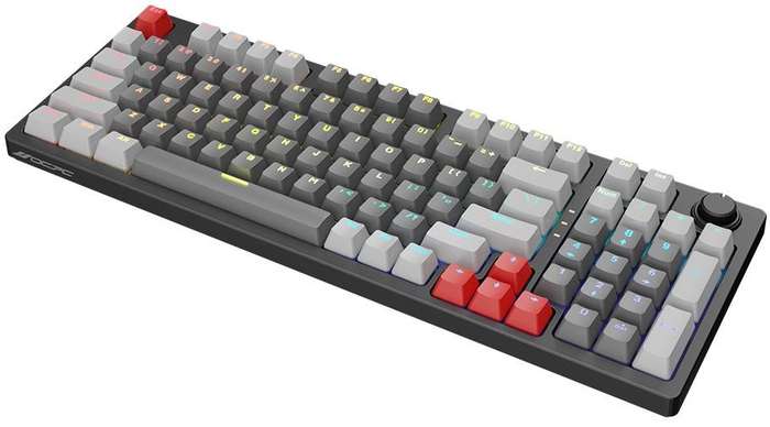 Ocpc-Gaming Zero Compact Gaming Keyboard Dark Grey Keyboards