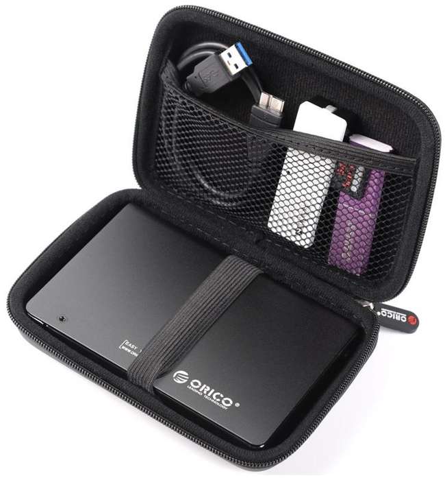 Orico 2.5 Portable Hdd Bag Black