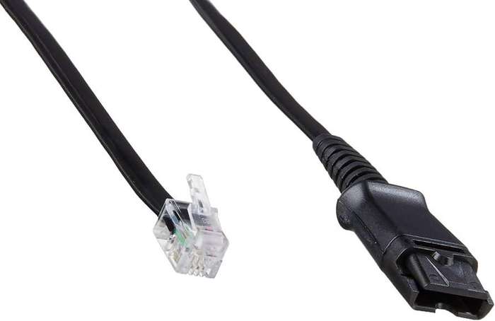 Rj9 Cable Telephone  Plantronics Cables