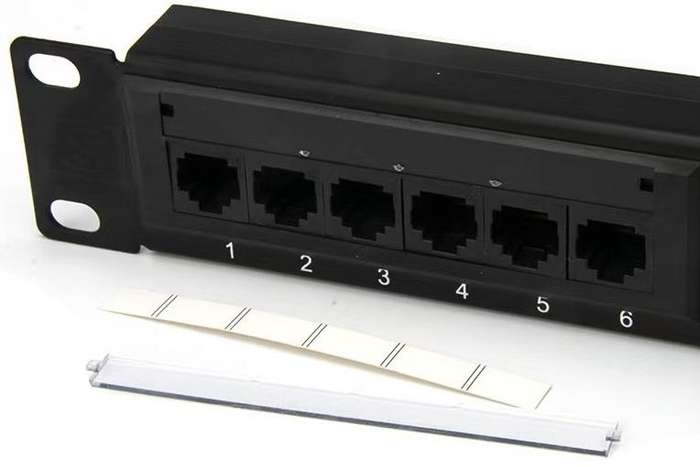 Patch:Cat6 24 Port Populated Networking