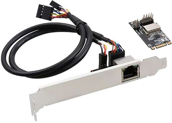 M.2 1G Lan Card For Realtek 8111H Add-On Cards