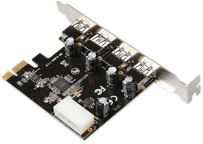 4 Port Usb 3.0 Expansion Card Add-On Cards