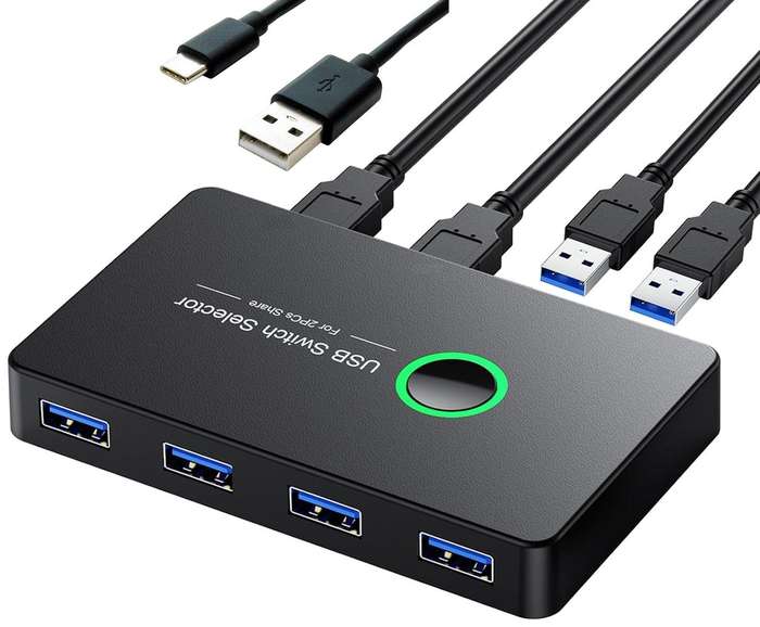 2 In 4 Out Usb3 Switch Usb Devices