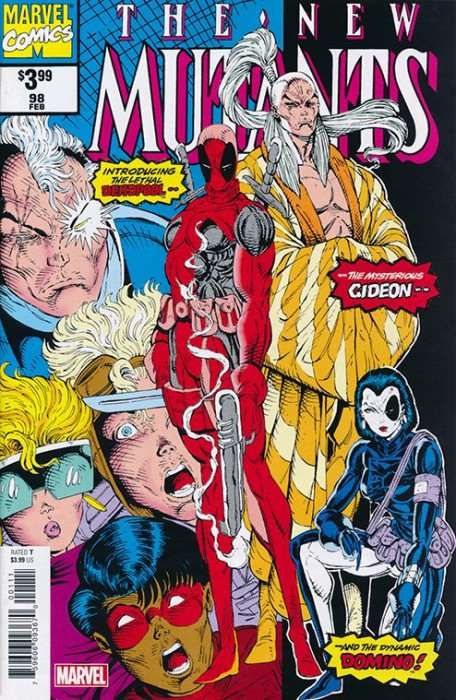 The New Mutants Issue # 98facsimile