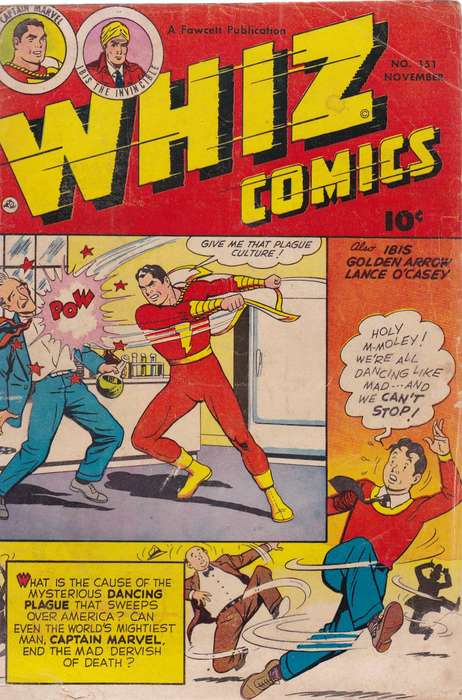 Whiz Comics Issue # 151 CONDT VG  Nov '52