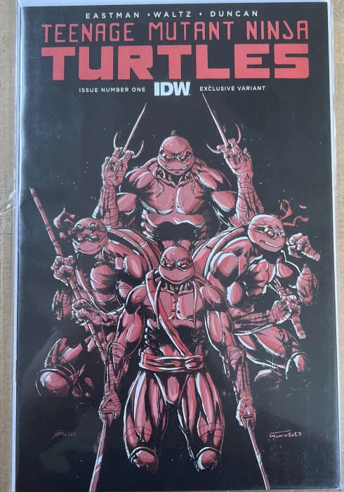 Teenage Mutant Ninja Turtles #1 MCM London IDW Whatnot Gavarette Exclusive TMNT