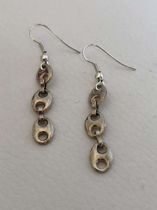 Earrings - Link Style Drop Design #ML398