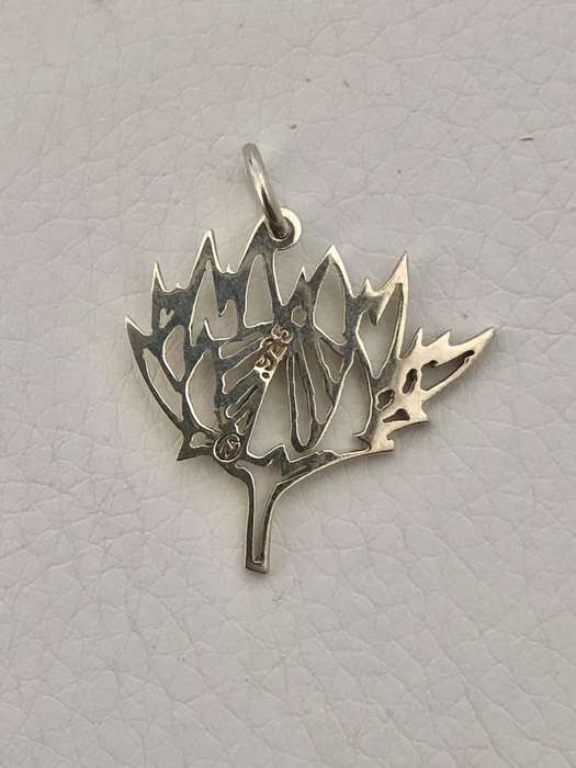 Pendant / Charm - 925 Silver Protea #ML535