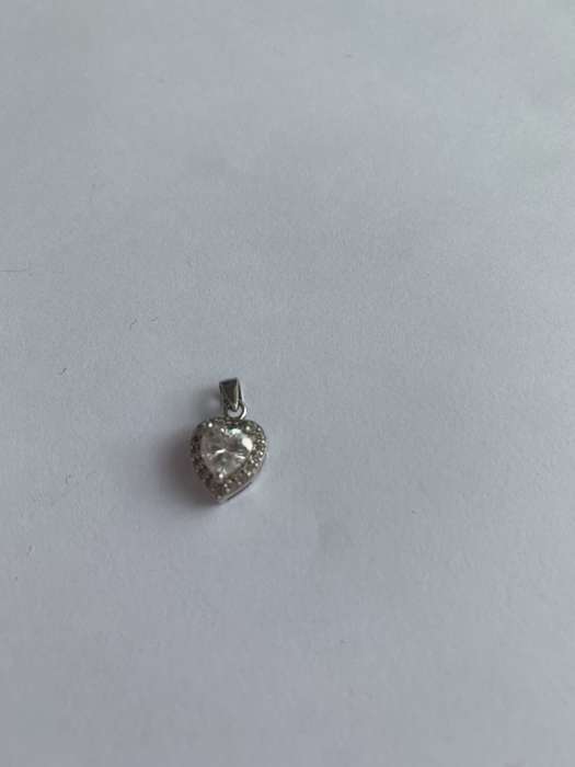 Pendant - Vintage Sterling Silver Heart #ML708