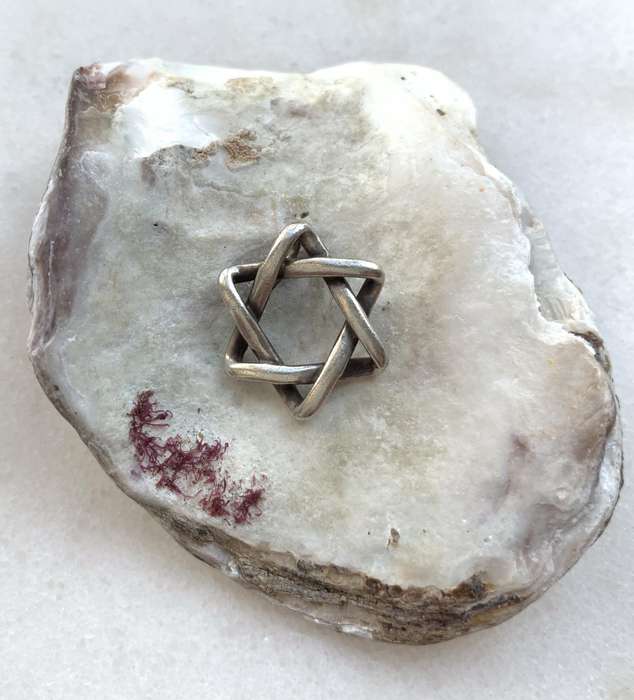 Pendant - Silver Star of David (Magen David) #ML775