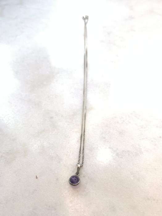 835 Silver Pendant On Chain. Pendant Has Amethyst Stone in Middle. German Silver #ML837 R695.00 |...