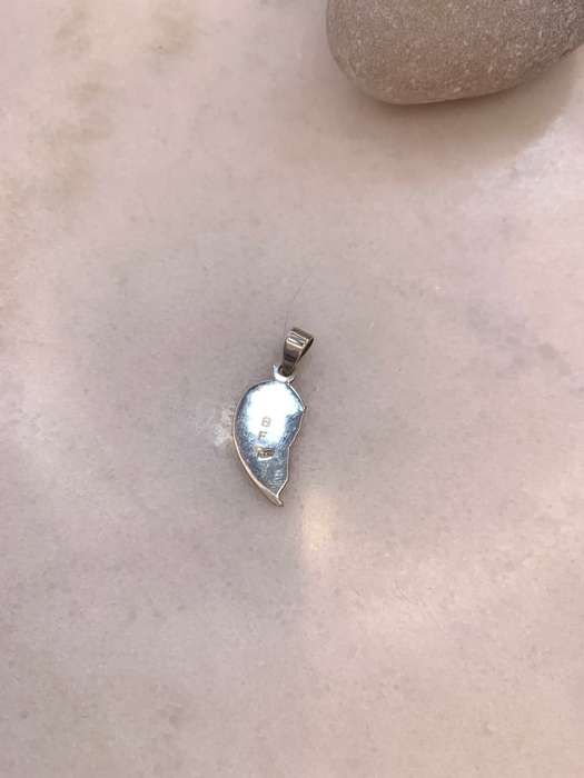 Pendant - 925 Silver Half Heart Pendant, BFF Engraved on Back, Sarit Engraved #ML958 R395.00 | Di...