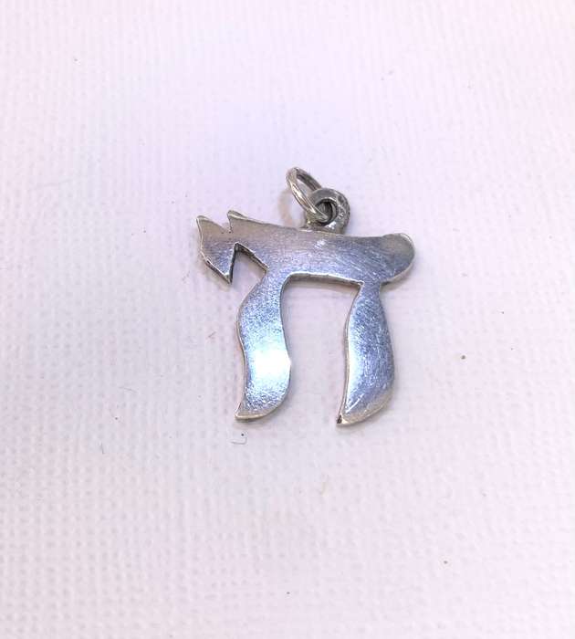 Pendant - Chai Pendant. Silver. No Chain #ML1034 R395.00| Dimensions: 22mm x 23mm