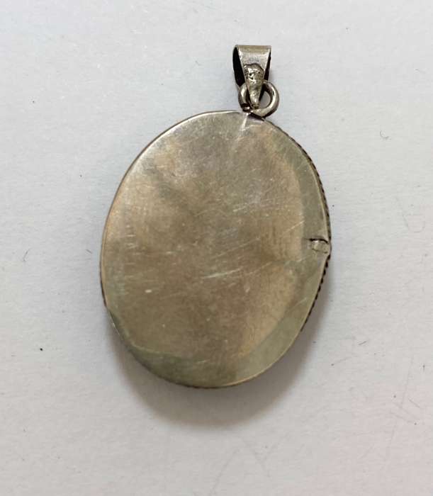 Pendant - Egyptian Image With Crown and bird. Silver Colour. No Chain #ML1223 R295.00 | Dimension...