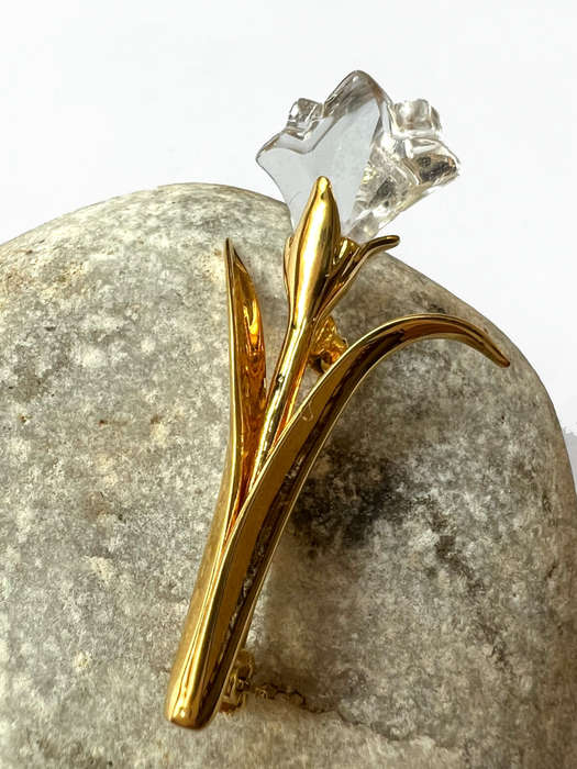 Brooch- Vintage Swarovski Tulip Flower Design ML1775