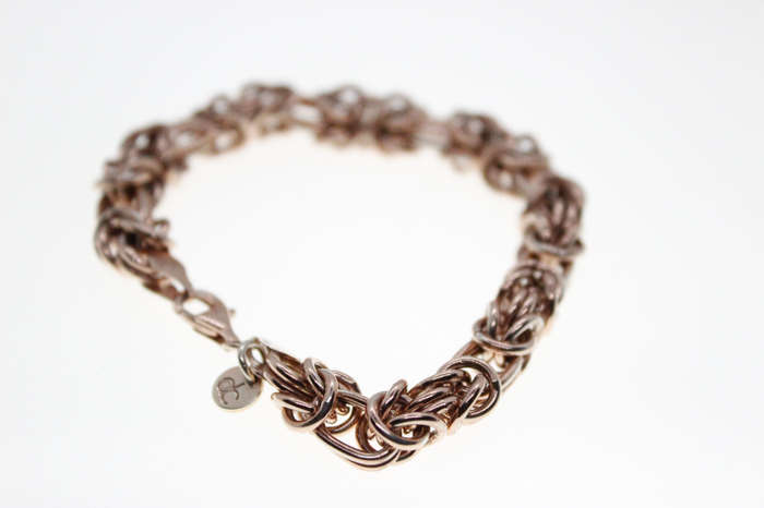 Bracelet - Fashion 925 Aesthetic Link Style Bracelet, Stamped DC and Made in Italy - ML2624