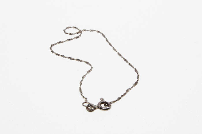 Bracelet - 925 Silver Chain Style Bracelet, Stamped Milor - ML2670