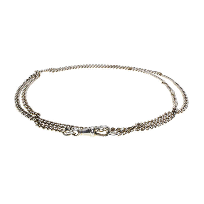 Chain - 925 Silver Cubin Link Chain - ML2945