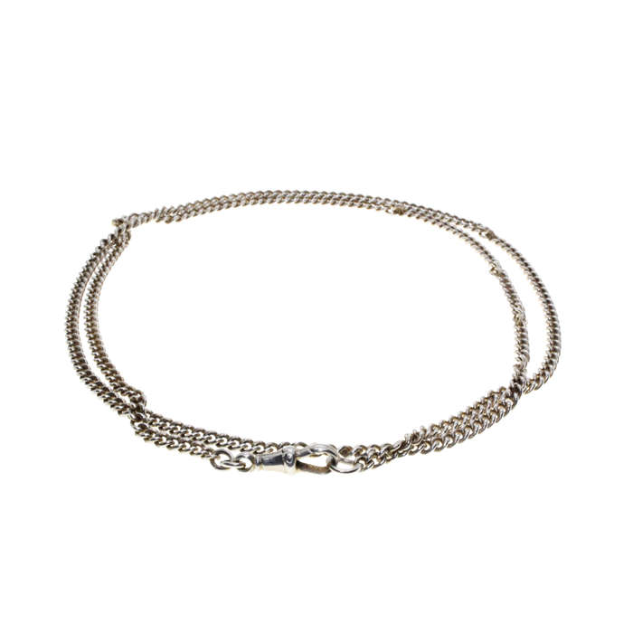 Chain - 925 Silver Cubin Link Chain - ML2945
