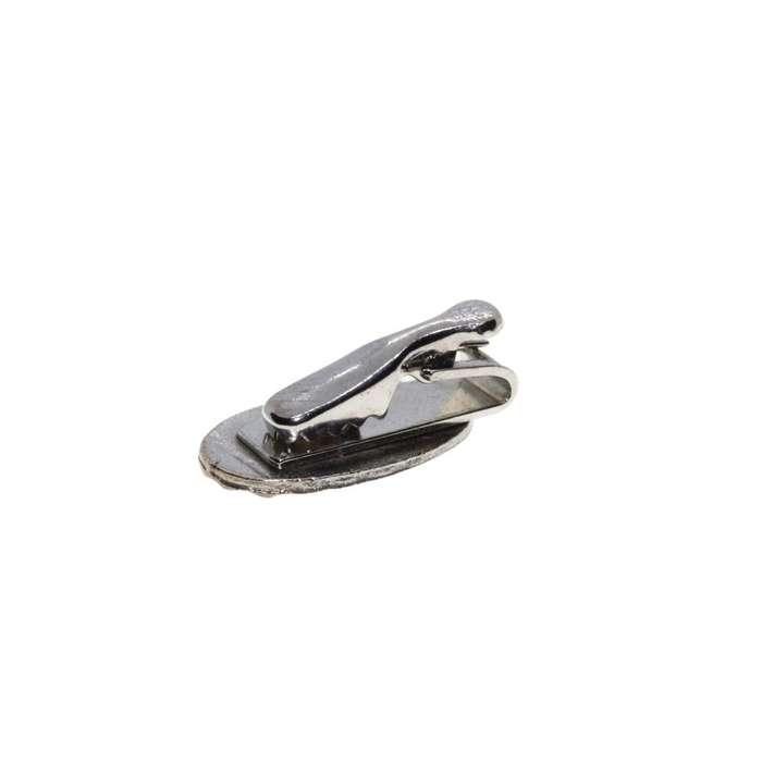 Tie Pin - Silver Tone Beautifully Designed Tie Pin with Magen David Star - ML3287