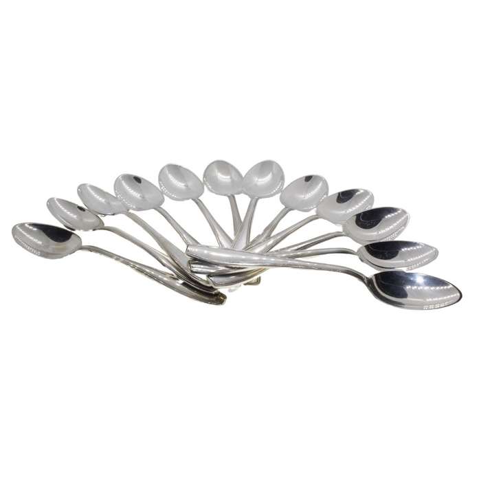 Coffee Spoons - Vintage 12 x EPNS coffee spoons in original Box - ML3428